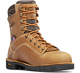 Danner Quarry USA 8in 400G Insulation Non-Metallic Toe Boots, Distressed Brown, 15D, 17321-15D