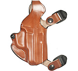 DeSantis New York Undercover - Shoulder Leather Holster Only, 1911 Models 3-5 inch, Left Hand, Plain, Tan, 11HTB21Z0