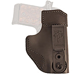 DeSantis Sof-Tuck 2.0 IWB Leather Holster, Right Hand, Black, 179BAE1Z0