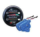 Image of Dual Pro Lithium Battery Gauge - Dual - Round Display w/2 Current Transducers