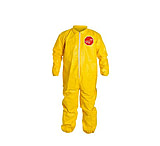 Image of DuPont Tychem 2000 Coveralls w/Laydown Collar and Elastic Wrists and Ankles, Taped Seams