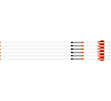 Image of Easton Arrow 6.5mm Whiteout 340 W/2" Bully Vanes 6-pack