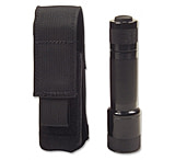 Elite Survival Systems Velcro Attach Flashlight Pouch, Black, HL-130-B