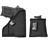 Elite Survival Systems Pocket Holster Combo Kit, Includes Pocket Mag Pouch, Size 2L, Black, PH-2L-CK