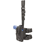 Elite Survival Systems Tactical Thigh Holster, Right Hand, Black, 7672-B-RH
