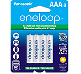 Eneloop AAA - 8 Pack 2nd Generation, White, BK-4MCCA8BA