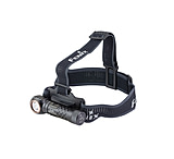 Image of Fenix HM61RV3, Headlamp, White LED, 1,800 Lumens, Matte Finish, Black, Includes Headband and Rechargeable ARB-L18-4000 Battery