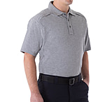 First Tactical Cotton Short Sleeve Polo - Men's, Heather Gray, 5XL, 112508-016-5XL