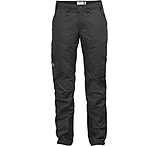 Image of Fjallraven Abisko Lite Trekking Trousers - Women's-Dark Grey/Black-EU 44