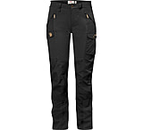 Fjallraven Nikka Curved Trousers - Women's, 42 Euro, 31.5 in Waist, Regular Inseam, Black, F89638-550-42