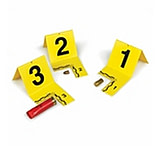 Image of Forensics Source Cutout Id Tent 1-100 Yellow