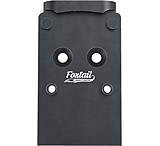 Foxtail Precision Red Dot Adapter Plate, Glock 43x/48 MOS, Hellcat OSP, Holosun 407k, 507k, Black, 100-005