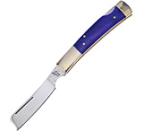 Image of Frost Blue Smooth Bone Lockback Razor