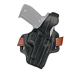 Galco Fletch High Ride Belt Holster, SIG Sauer P232/SIG Sauer P230, Right Hand, Plain, Black, FL252B