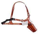 Galco Great Alaskan Shoulder Holster System, AMT Hardballer, Colt 1911, Kimber 1911, Para 1911, Rem 1911 R1, Ruger SR1911, S&W SW1911, Springfield 1911, Taurus PT1911, 5in, Right, Plain, Tan, GA212R