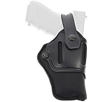 Galco Switchback Strongside/Crossdraw Belt Leather Holster, Ambidextrous, Walther PPQ M2 4in, Black, SA8-45B