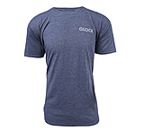 Image of Glock AA75160 American Flag Heather Navy 3XL Short Sleeve