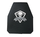 Grey Ghost Precision Level III+ Armor Plate, 1.1in thick, 10x12in, 5.8 lbs, Special Threat Tested, Black, 3410-SH-SC-L