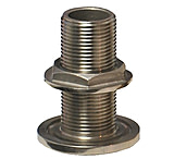 Image of GROCO 1/2" NPS NPT Combo Stainless Steel Thru-Hull Fitting w/Nut