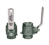 Image of GROCO 1/2" NPT Stainless Steel In-Line Ball Valve