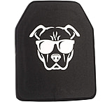 Guard Dog Body Armor Ultralight Level IIIa Ceramic Plate, 10x12, Black, 10x12, UHMWPE-IIIA-PLATE