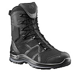 HAIX Black Eagle Athletic 2.0 T High, Side-Zip Boots, Black, 14.5, 330004-14.5