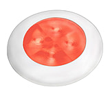 Image of Hella Marine 24V LED Round Courtesy Lamp w/ White Bezel