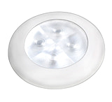 Image of Hella Marine Slim Line 12V LED Enhanced Brightness Round Courtesy Lamp
