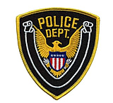 Image of HERO'S PRIDE POLICE DEPT Eagle w/ Blank Scroll