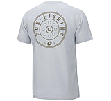 HUK Performance Fishing Reel On Short Sleeve Shirt - Men's, White, Small, H1000419-100-S
