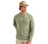 HUK Performance Fishing Airweight Long Sleeve Crew - Men's