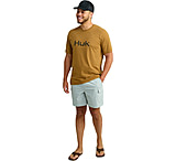 HUK Performance Fishing Logo Tee - Men's, Sand Piper, Extra Large, H1000390-217-XL