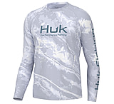 HUK Performance Fishing Mossy Oak Pursuit Crew Shirt - Men's