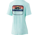 Image of HUK Performance Fishing Suntsent Bass V-Neck Tee - Women's