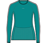 Image of Icebreaker 125 ZoneKnit Long Sleeve Crewe Thermal Top - Women's