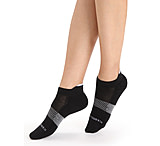 Icebreaker Multisport Light Micro Socks - Women's, Black/Snow/Metro Heather, Small, IB105128377S