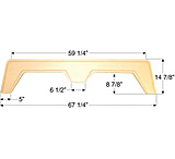 Image of Icon 00389 Dem Axle Fender Skirt Fs310A
