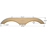 Image of Icon Dem Fender Skirt Fs1770 - Champagne