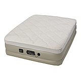 Insta-bed Raised 18 in Queen Pillow Top Air Mattress with NeverFlat Pump