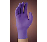 Image of Kimberly Clark MICROGRIP PURPLE NITRILE Poly-Coated Powder-Free Gloves 40101-348, Pack of 100