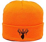 King's Camo Kings Logo Heavy Knit Beanie - Men's, Blaze Orange, One Size, KBZ409-BZ