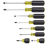 Image of Klein Tools 8-Piece Cushion-Grip Screwdriver Set