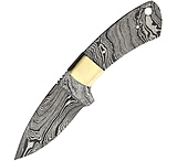 Knifemaking Damascus Knife Blade, 3.5" Damascus steel drop point blade, BL143D BL-MAY3