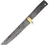 Knifemaking Tanto Knife Blade Damascus, 7.25" Damascus steel tanto blade, SM-APR-BL2 DAMASCUS