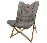 Kuma Outdoor Gear Yoho Bamboo Butterfly Chair, Heather Grey, 860-KM-YBBBC-HG