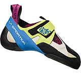 La Sportiva Skwama Climbing Shoes - Women's, Apple Green/Cobalt Blue, 37.5, ZFCS012-E05B13-37.5