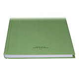 Image of LC Industries Record Book, Green 8 1/4in x 13 11/16in