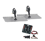 Image of Lenco Marine 12" x 12" Standard Trim Tab Kit w/LED Integrated Switch Kit 12V