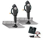 Image of Lenco Marine 9" x 12" Standard Trim Tab Kit w/Standard Integrated Switch Kit 12V