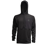 Image of Leupold Velum Half Zip Hooded Fleece Sweatshirt Charcoal XL A221A626